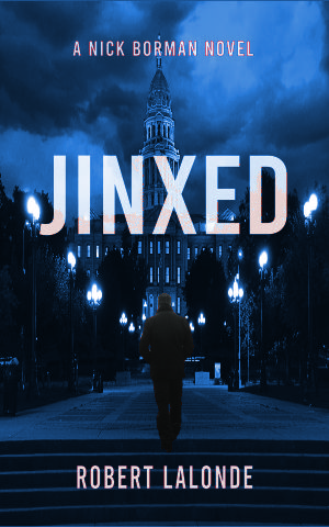 New cover for novel Jinxed 2025